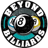 Beyond Billiards pool hall exterior/interior